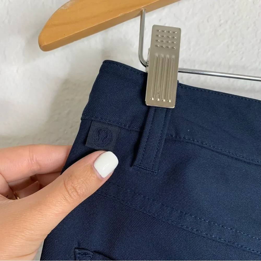 Lululemon Trousers Navy Blue Pants Size 28 - Picture 3 of 4